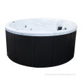 Massagem de luxo redondo hhirlpool banheira piscina de fibra de vidro